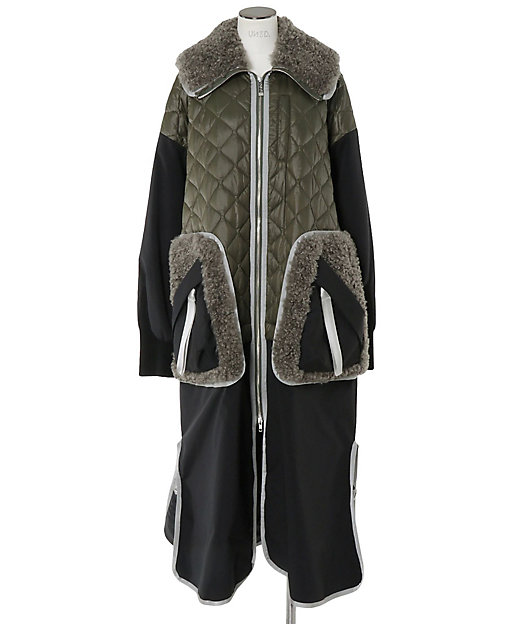 BIG COLLAR FABRIC MIX CT | UN3D./アンスリード