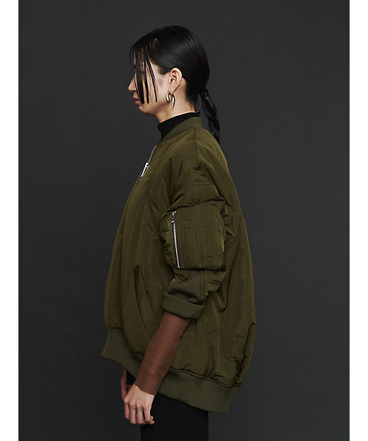 MA－1 HALF－ZIP TOP【セットアップ着用可能】 | UN3D