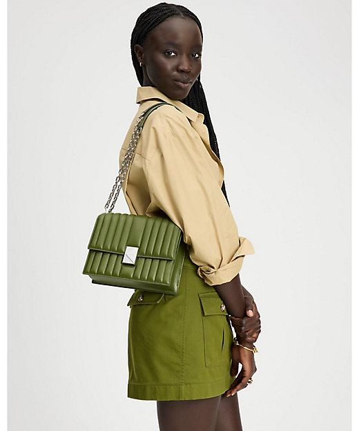 デコ キルテッド チェーン ショルダー バッグ | kate spade new york