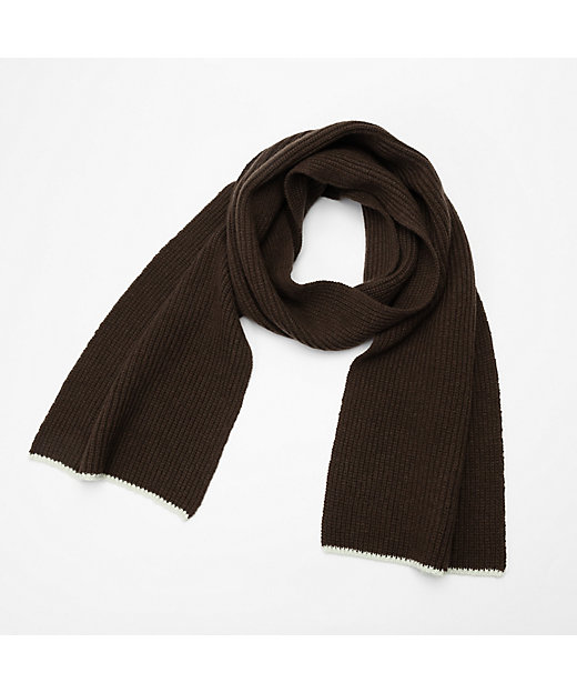 ミドルゲージカシミヤラインマフラー | ASAUCE MELER (Women