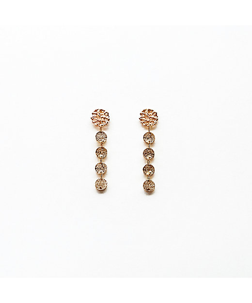 アリウムピアス S／K10ピンクゴールド PK10－628－S