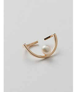 Gossamer ロングバー ダイヤモンド ピアス ※シングル