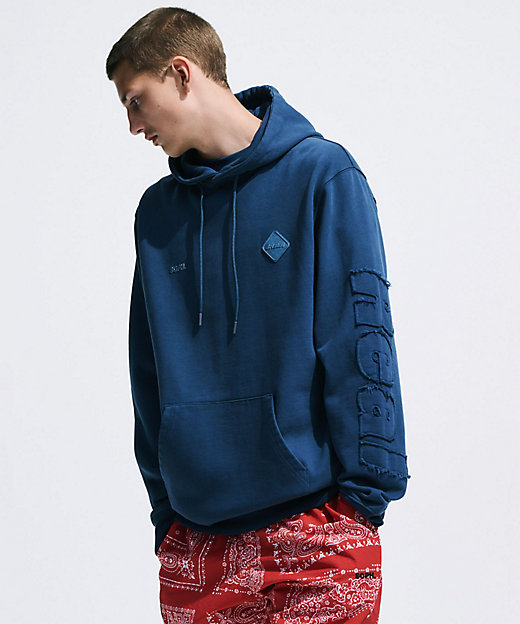 パーカー CUTーOFF LOGO SWEAT HOODIE FCRB