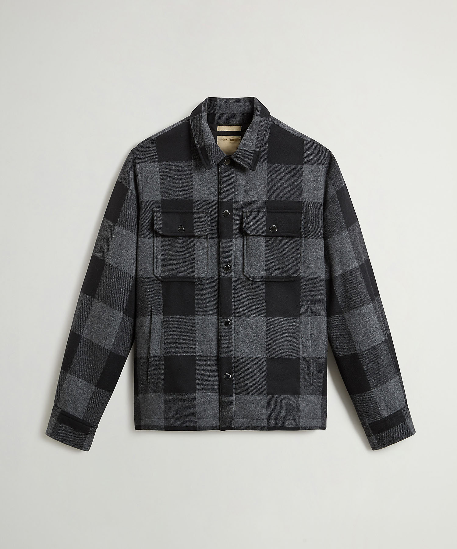 ウールチェック アラスカン シャツジャケット／WOOL CHECK