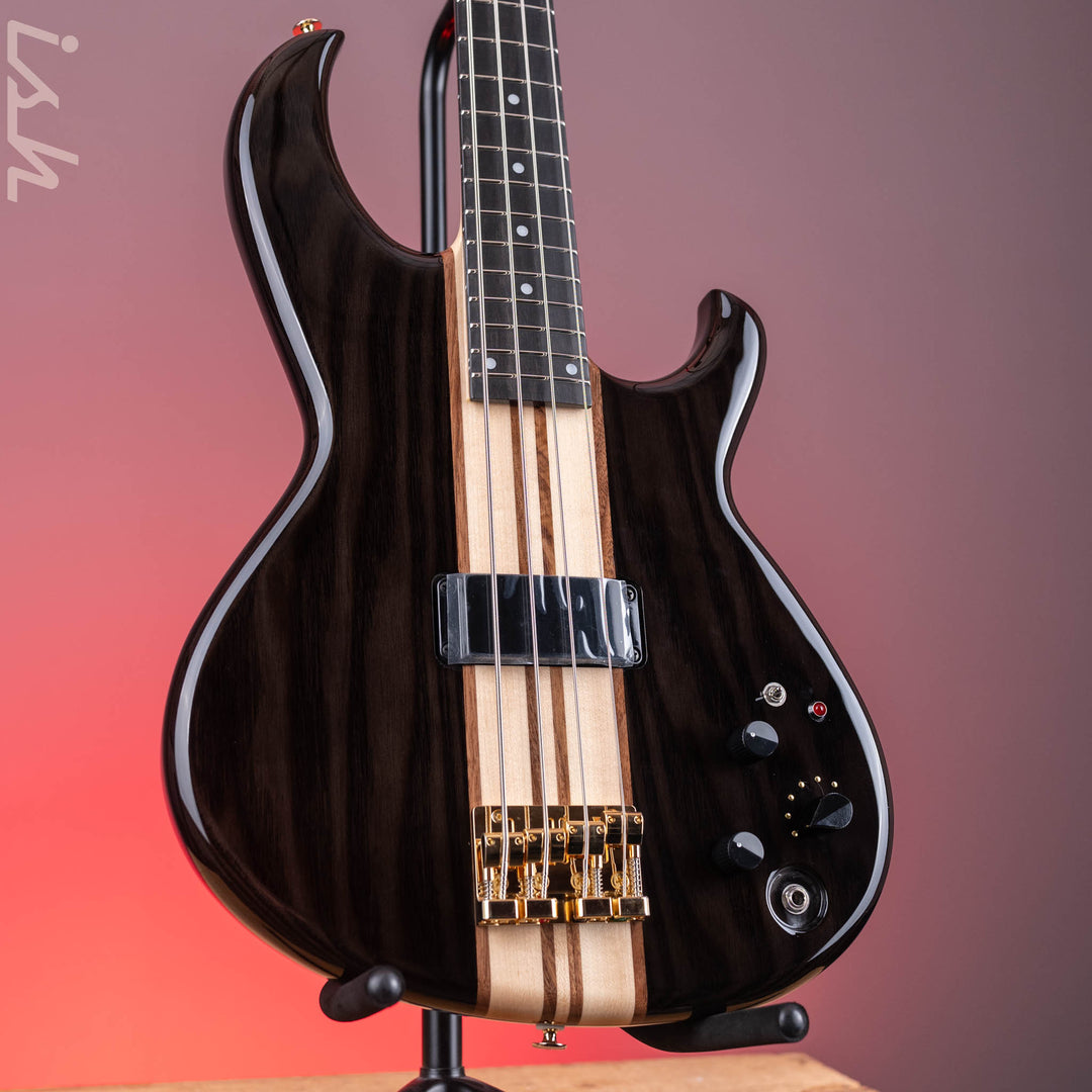 Aria Pro II SB-1000 4-String Bass See-Through Black – Ish Guitars