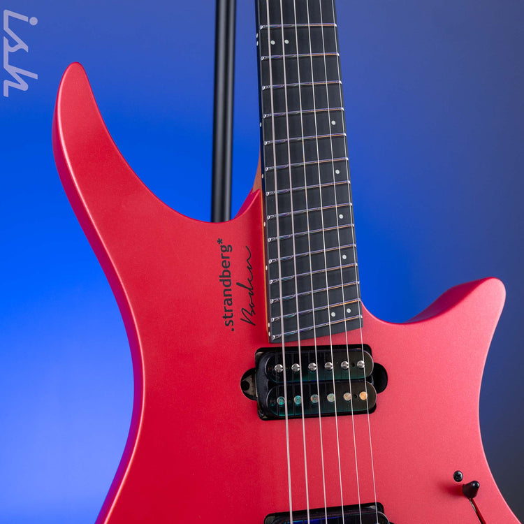 Strandberg Boden Metal NX 6 Blood Red – Ish Guitars