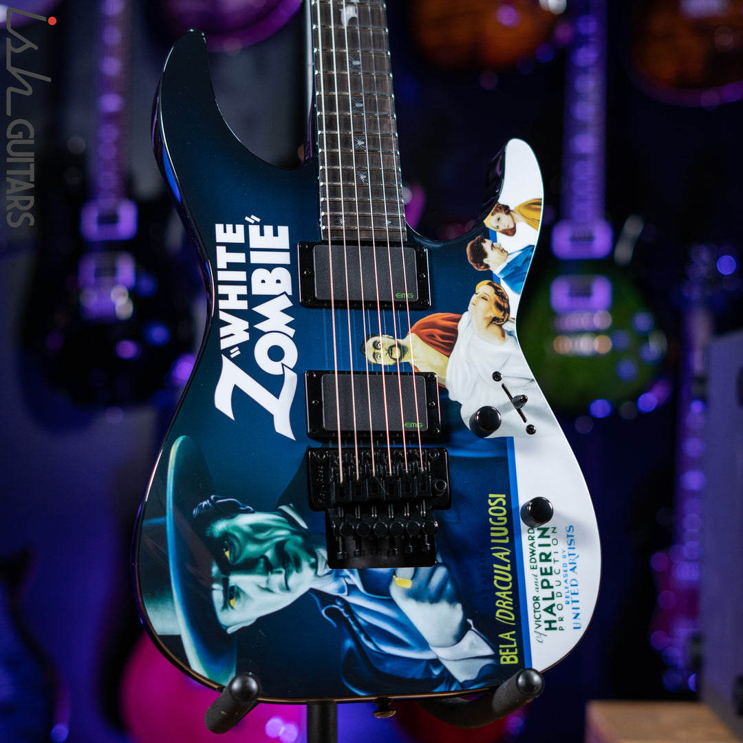 ESP LTD KH-WZ Kirk Hammett Signature White Zombie – Ish Guitars