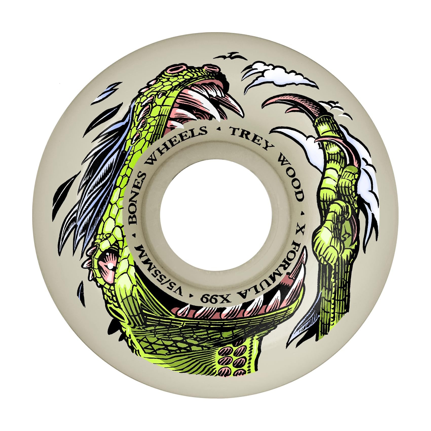 Bones Wheels X-Formula Dino-Sortas 99A Skateboard Wheels | Island