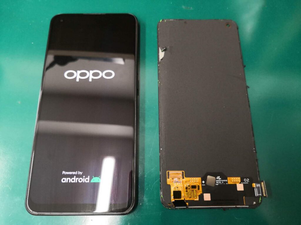 OPPO Reno7a / 9a】オッポ即日画面修理 画面が反応しない 真っ暗 う