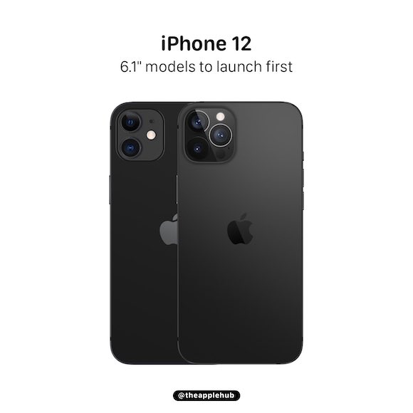 iPhone12 Maxと12 Proの6.1インチモデルが先行発売か? - iPhone Mania