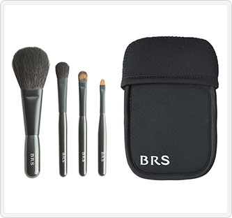 JALとっておきの逸品｜〔BRS〕メイクブラシ4本セット: リンベル