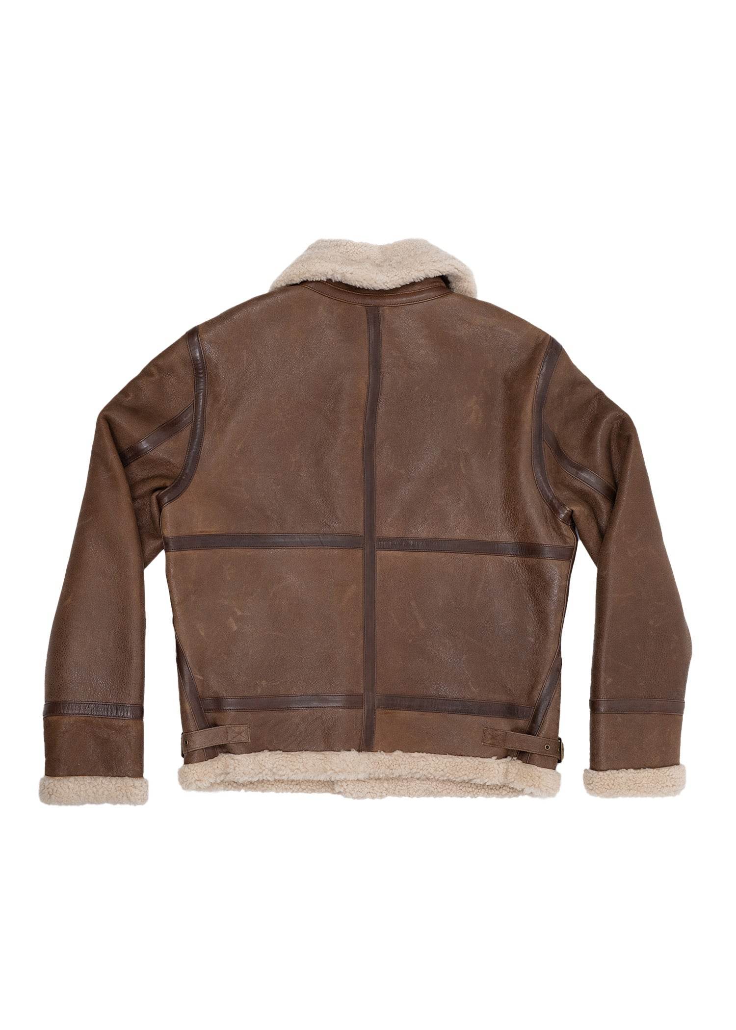 Lambskin Shearling Jacket | Irvin Aviator – Iron & Resin