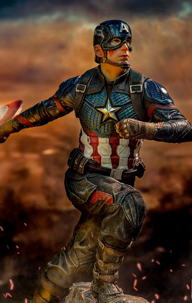 Statue Captain America Deluxe - Avengers: End Game - Art Scale 1