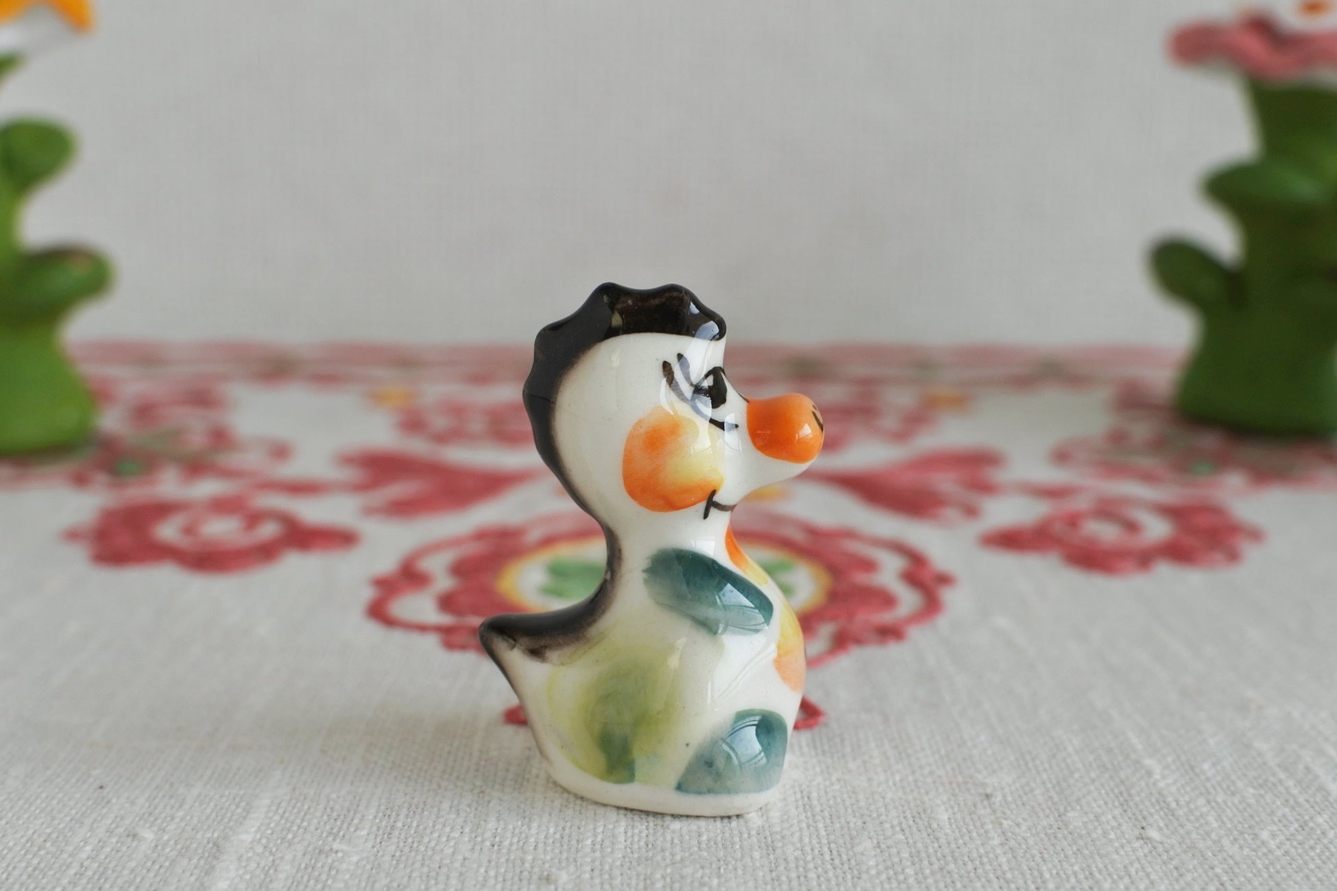 メ*7様 3970）ロシア製木製動物人形 置物 6体 ソビエト連邦時代