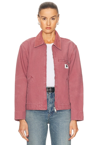 Carhartt WIP OG Detroit Jacket in Dusky Pink | FWRD