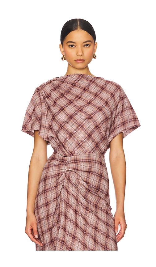 Isabel Marant Etoile Neyela Top in Rosewood | REVOLVE