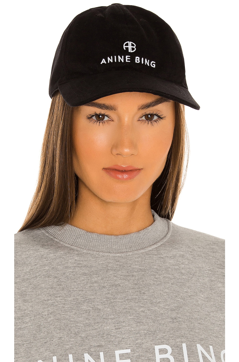 ANINE BING Sport Jeremy Baseball Cap in Black | REVOLVE