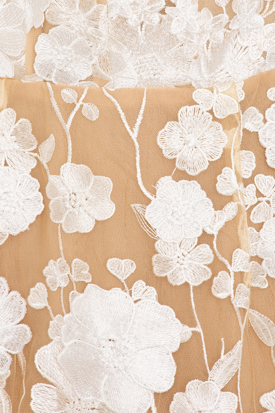 Bronx and Banco Jasmine Midi Dress in White & Floral | REVOLVE