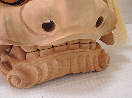 横山一夢 木彫獅子頭】彫刻の買取実績一覧 - いわの美術