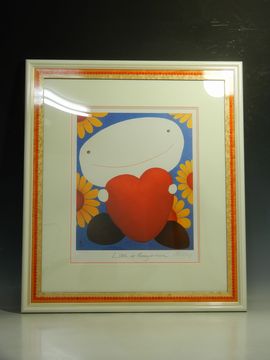 マッケンジー・ソープ 『愛ってどこにでもあるんだよ』】掛軸・書画