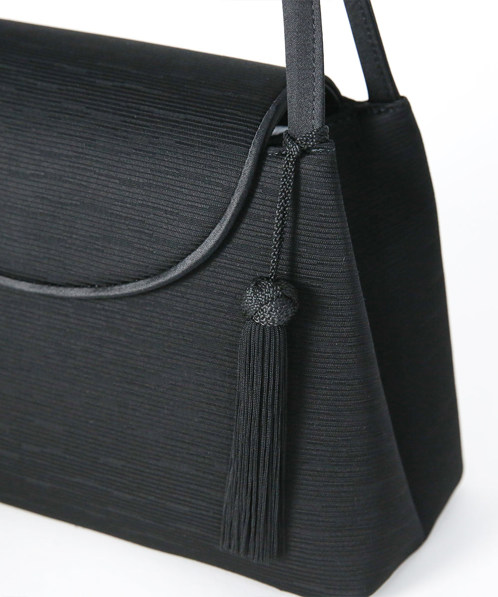 タッセル付き米沢織ソフトフォーマルバッグ