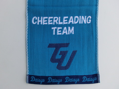 東北学院大学チアリーディングチーム様 フラット織マフラータオル