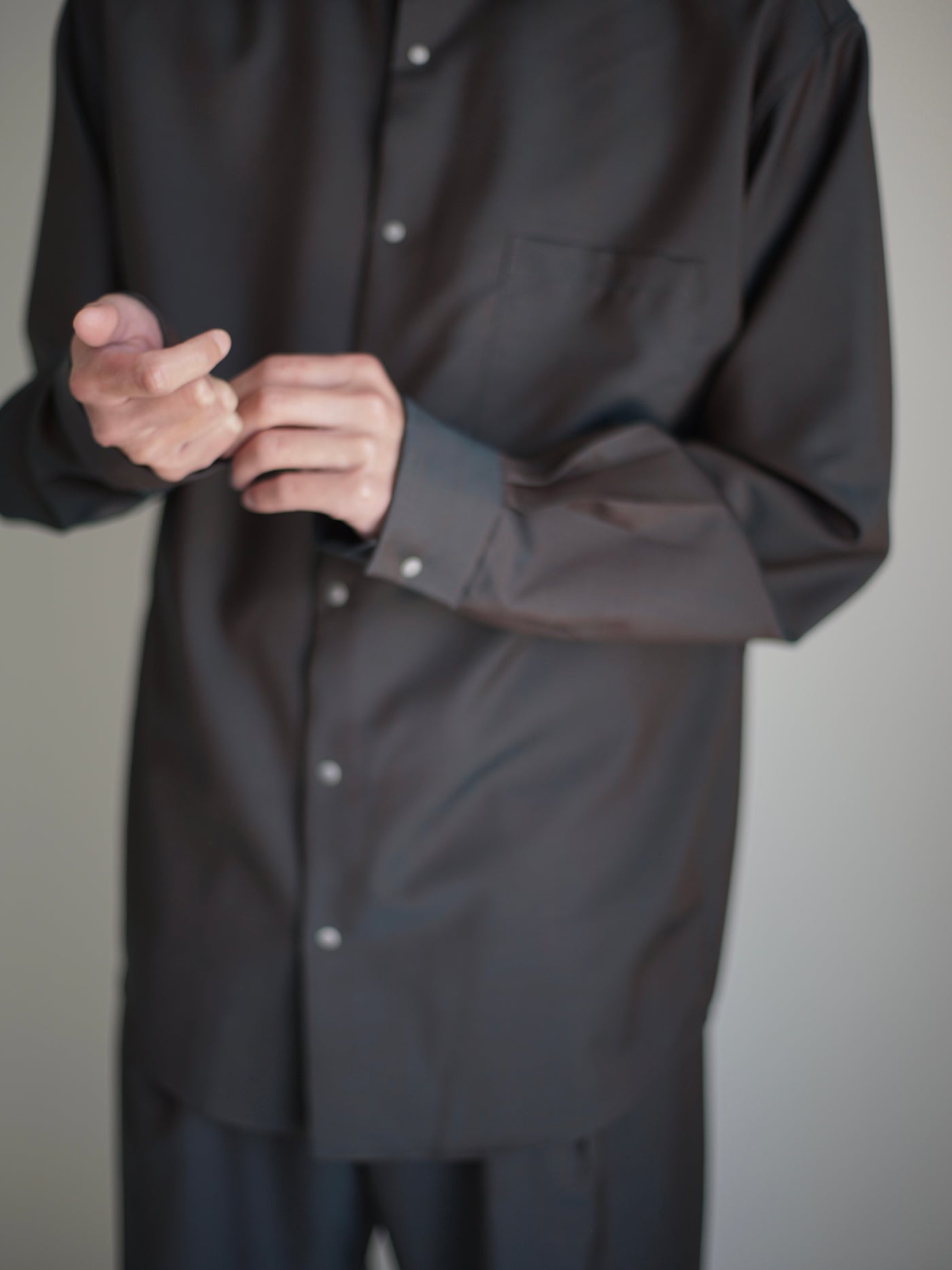 Wool & Kid mohair Tropical regular shirt – itochi 公式オンラインストア