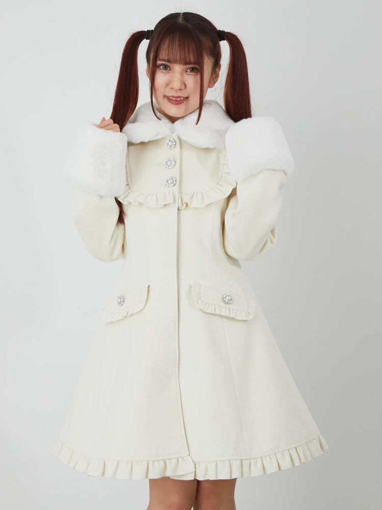 フリルドーリーコート - Ank Rouge(アンクルージュ)のコート