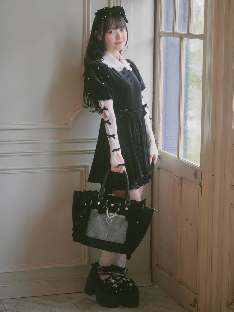 確定ファンサのおまじないベロアBag(大) - Ank Rouge(アンクルージュ