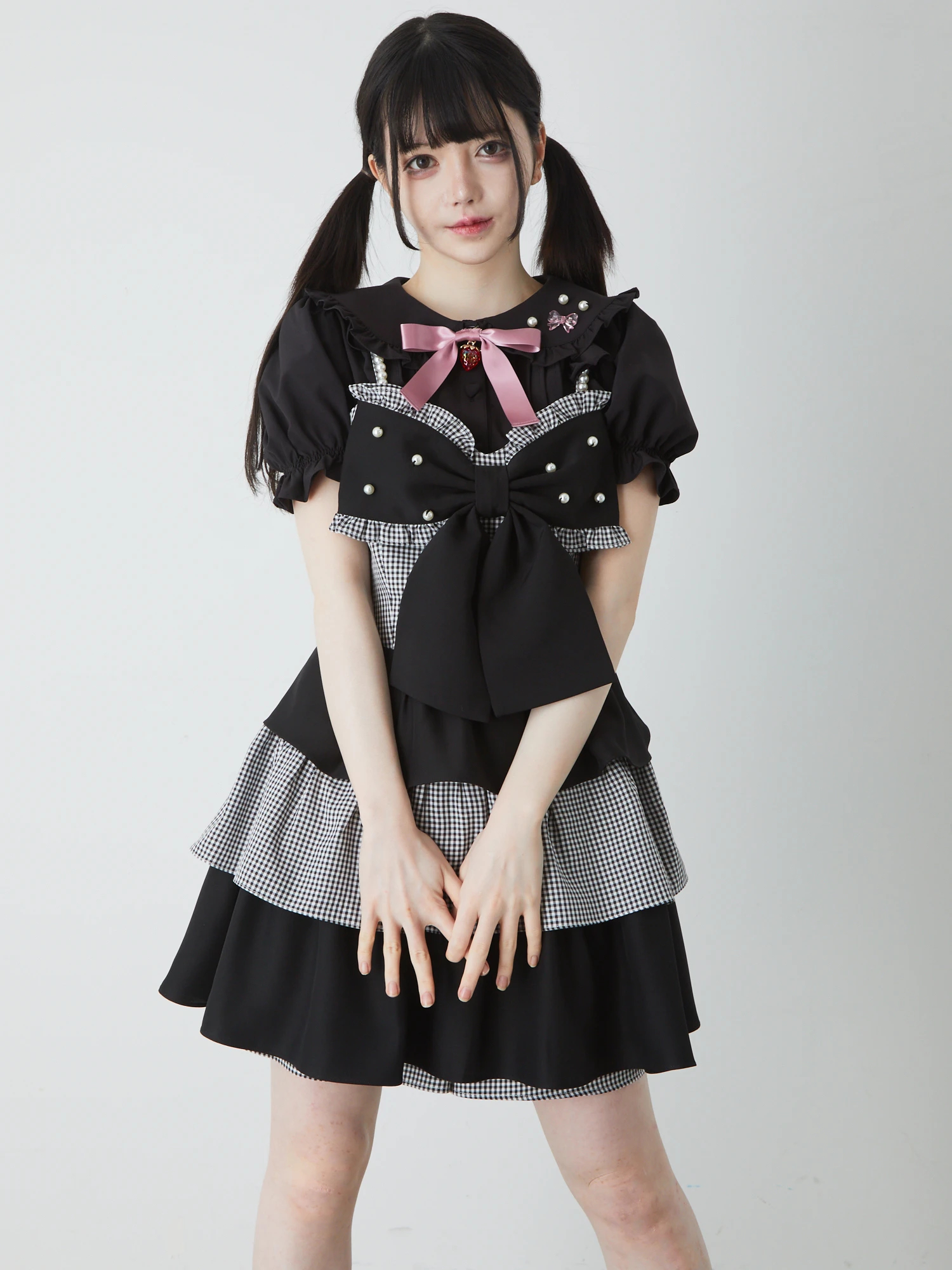 リボンティアードコンビネゾン - Ank Rouge(アンクルージュ)の