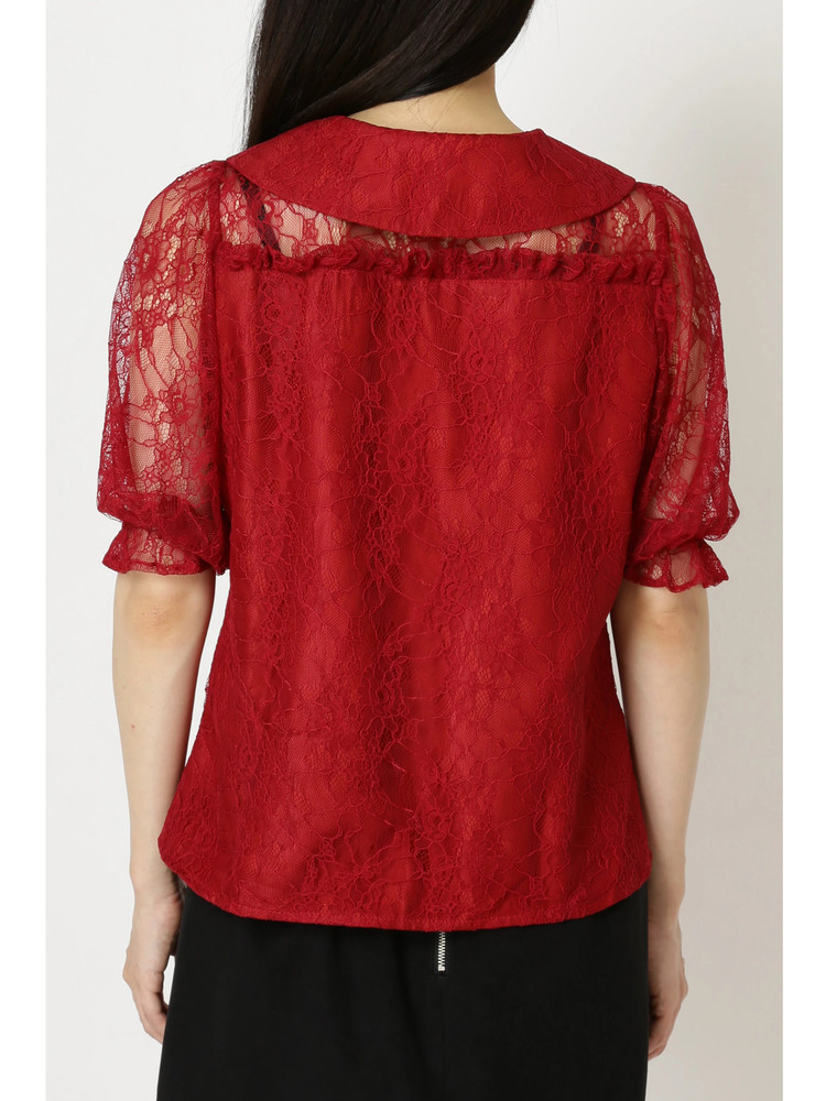 ローズレースブラウス - Ank Rouge(アンクルージュ)のシャツ・ブラウス