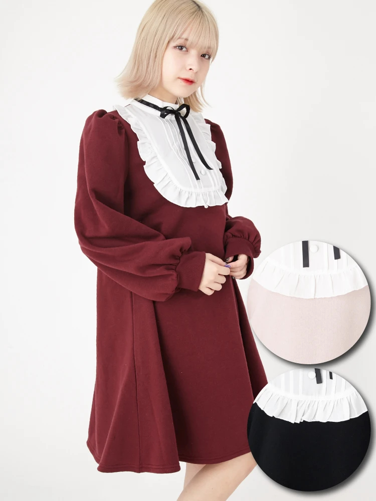 ヨーク切り替えカットワンピース - Ank Rouge(アンクルージュ)の