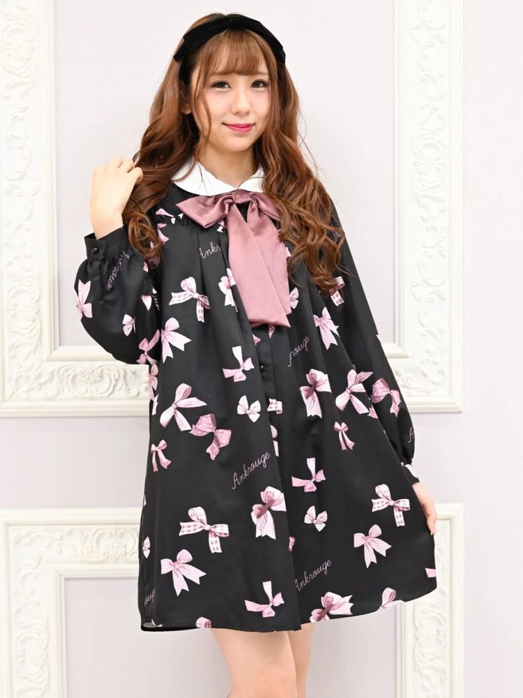 Favorite Ribbonシャツワンピース - Ank Rouge(アンクルージュ)の