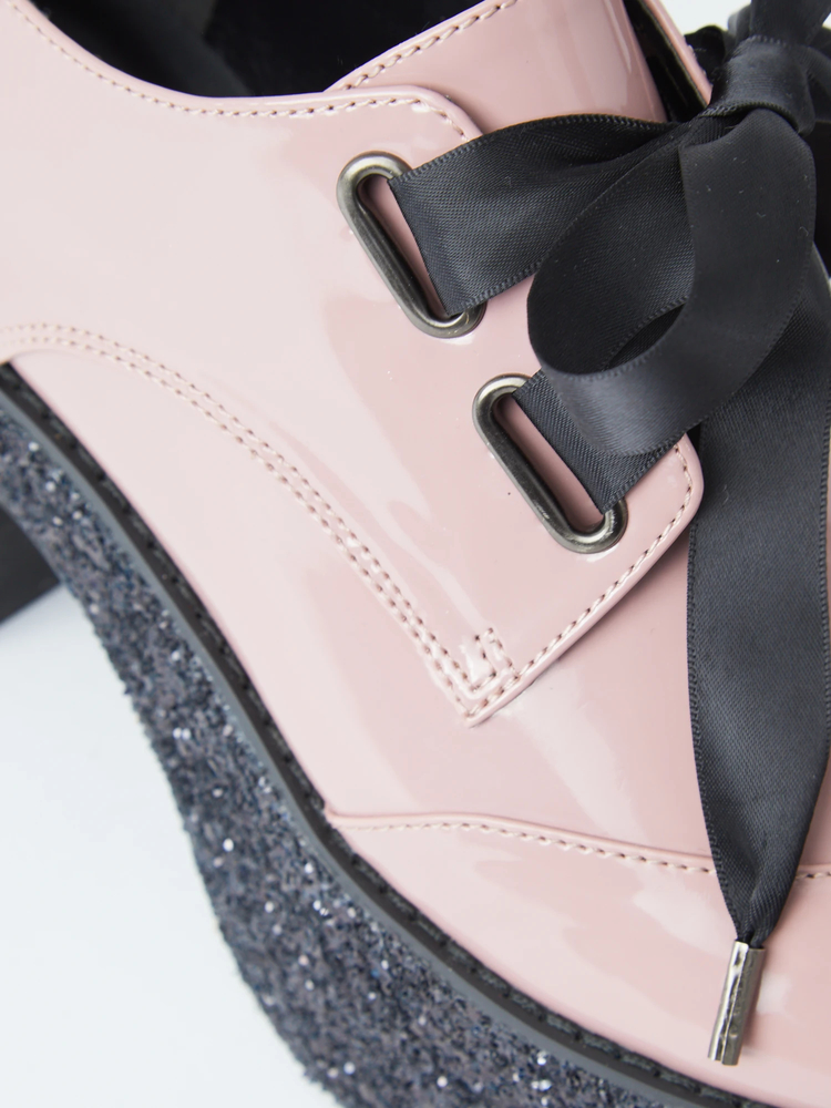 グリッター厚底シューズ - Ank Rouge(アンクルージュ)のパンプス