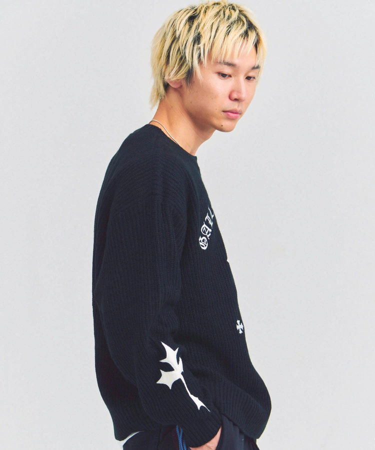 GA CROSS-APPLIQUE KNIT(MENS)｜ファッション通販 SANKO BAZAAR