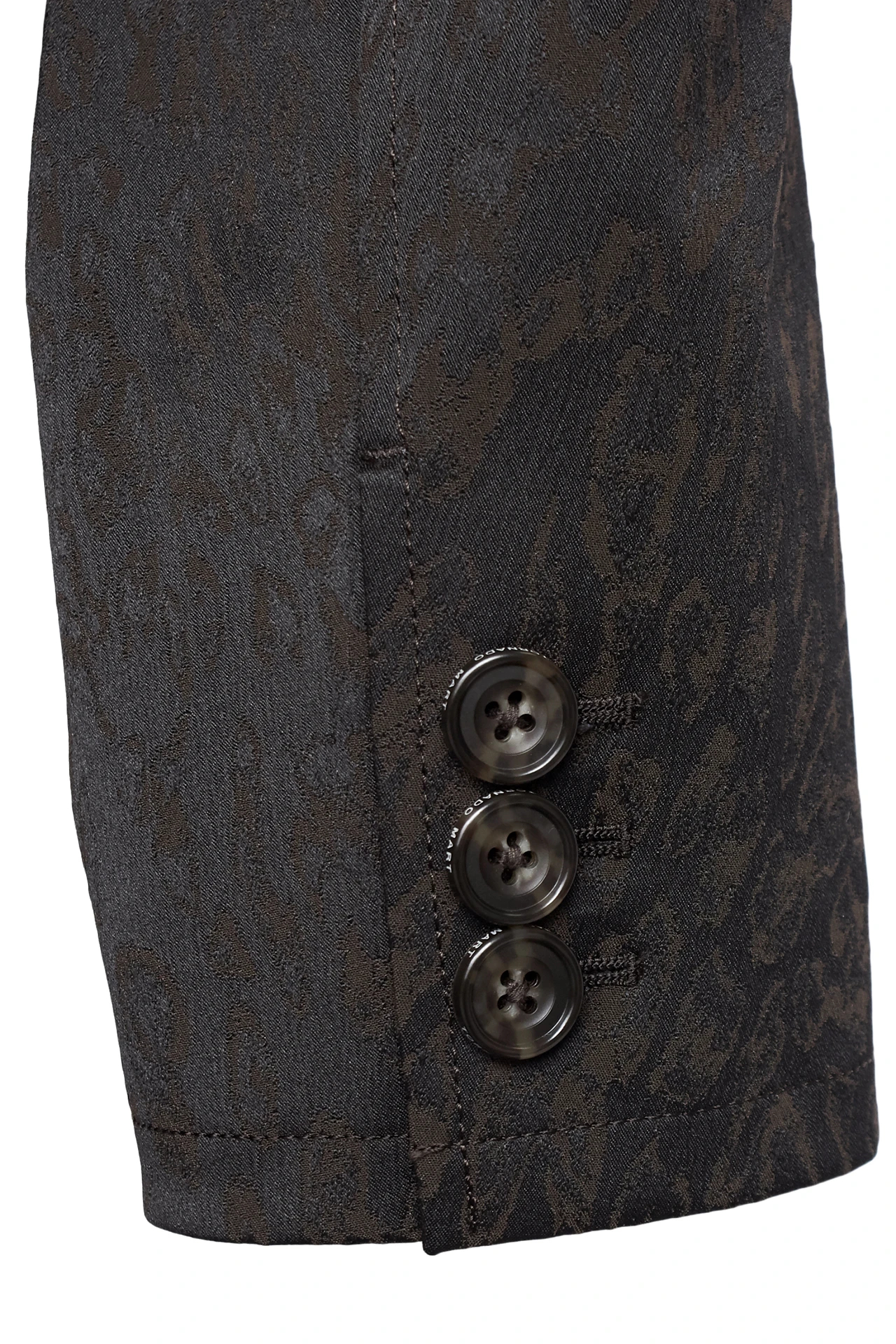 TORNADO MART∴シャイニーレオパードジャカードコート / TORNADO MART