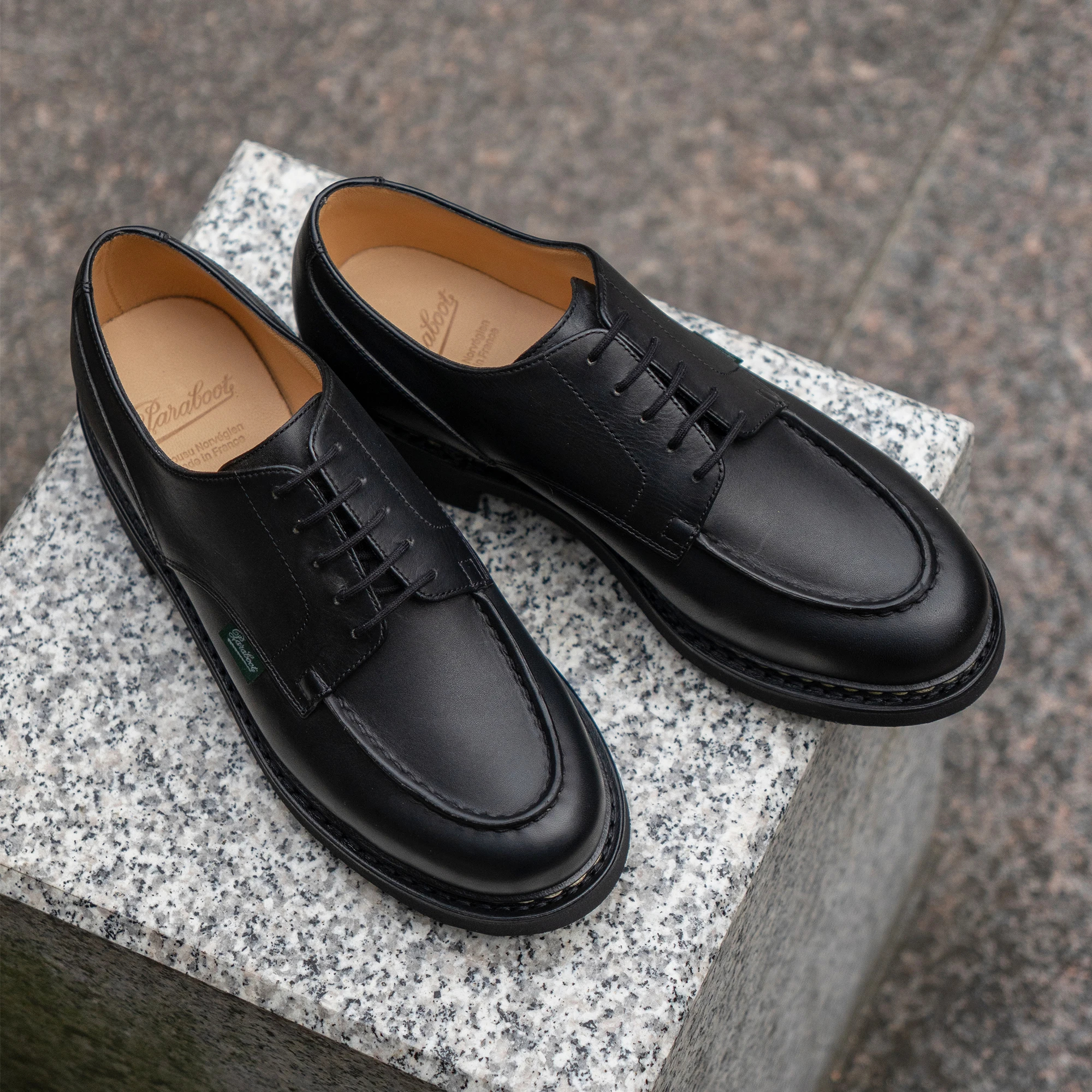 Paraboot (パラブーツ) CHAMBORD(シャンボード) 710709 NOIRE-LIS NOIR
