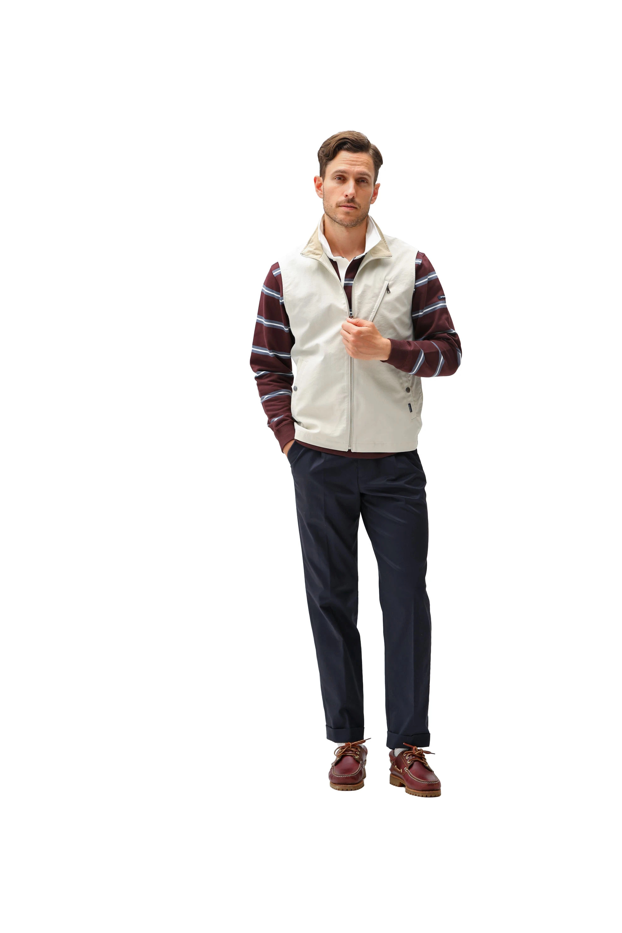 McGREGOR（マックレガー）｜ベスト/ジレ｜ナイロンストレッチアウター