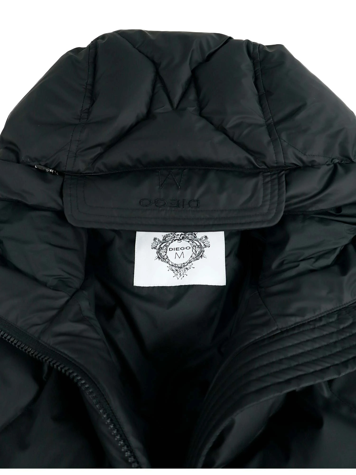 フーディーダウンベストバックスタイルポケット / DIEGO M（ディエゴ