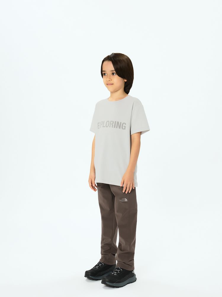 公式】ショートスリーブフラッシュドライスリーディークルー（キッズ