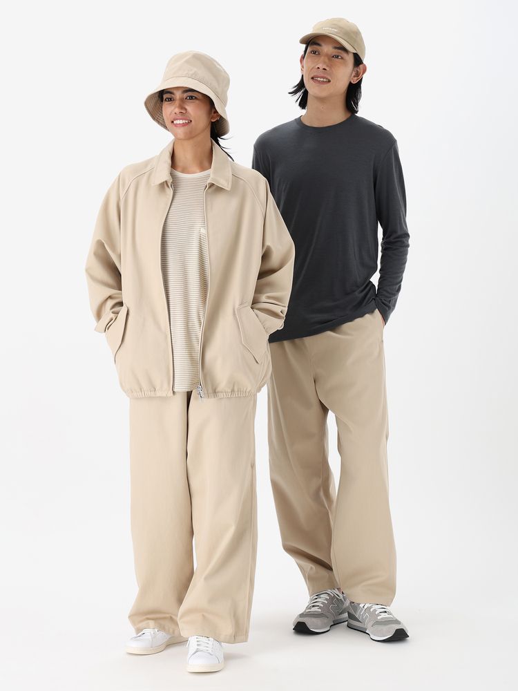 公式】メリノコットンツイル アジャスタブルパンツ（ユニセックス