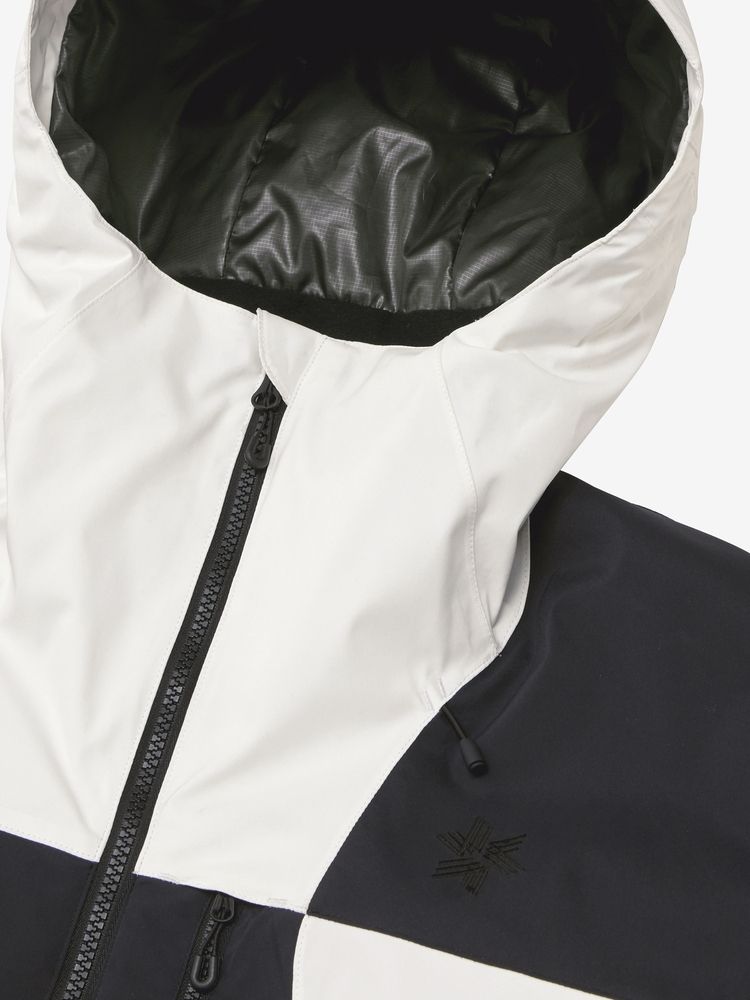 公式・アウトレット】ツートーン カラー フーデッド ジャケット(スキー