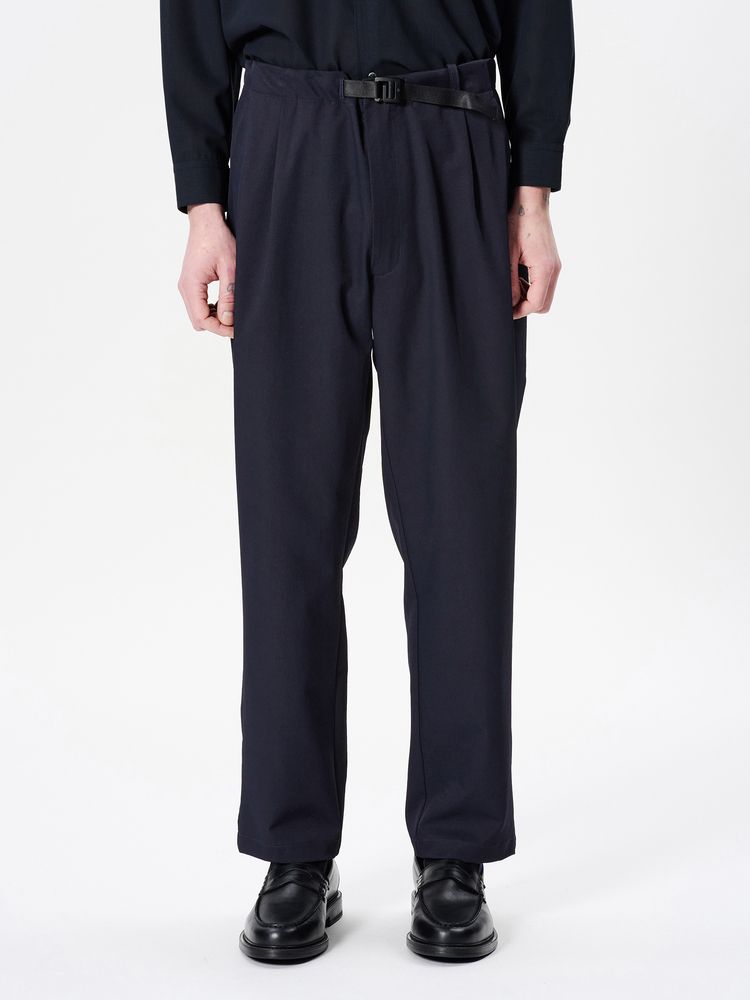 公式】ワンタックテーパードストレッチパンツ（ユニセックス