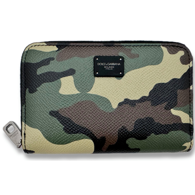 ドルチェ＆ガッバーナ メンズ カードケース 迷彩柄 カモフラージュ