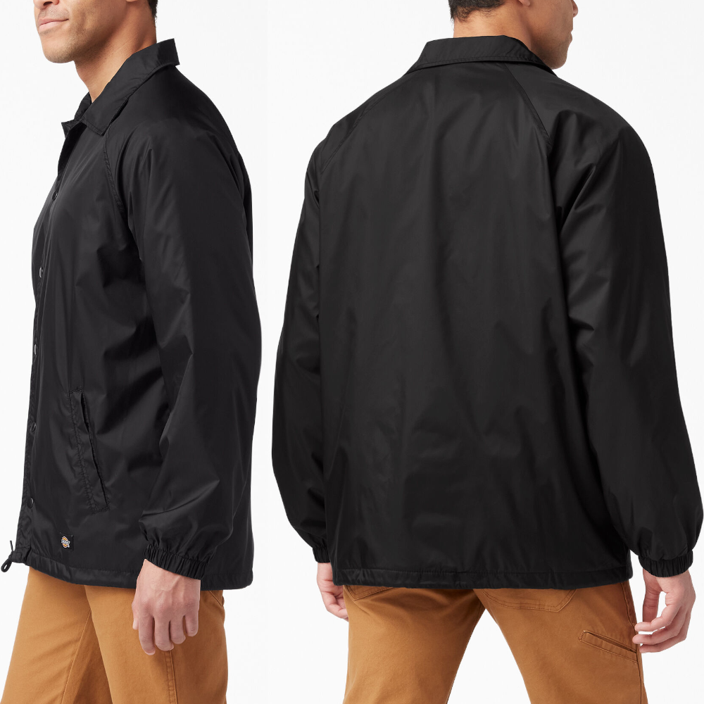 DICKIES コーチ ジャケット / SNAP FRONT NYLON JACKET【ディッキーズ