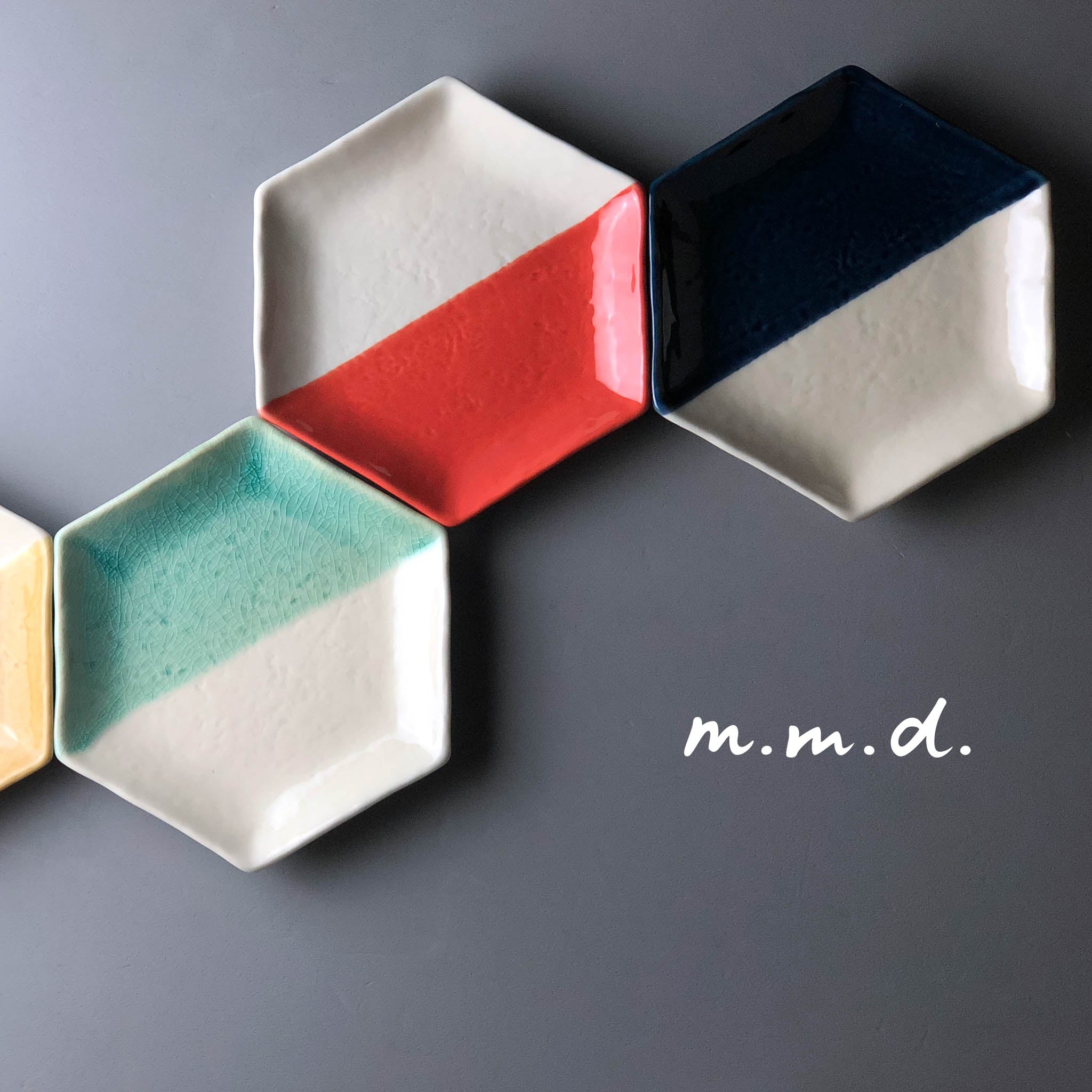 瀬戸焼 | マグカップ・取皿セット | しとやか | m.m.d.