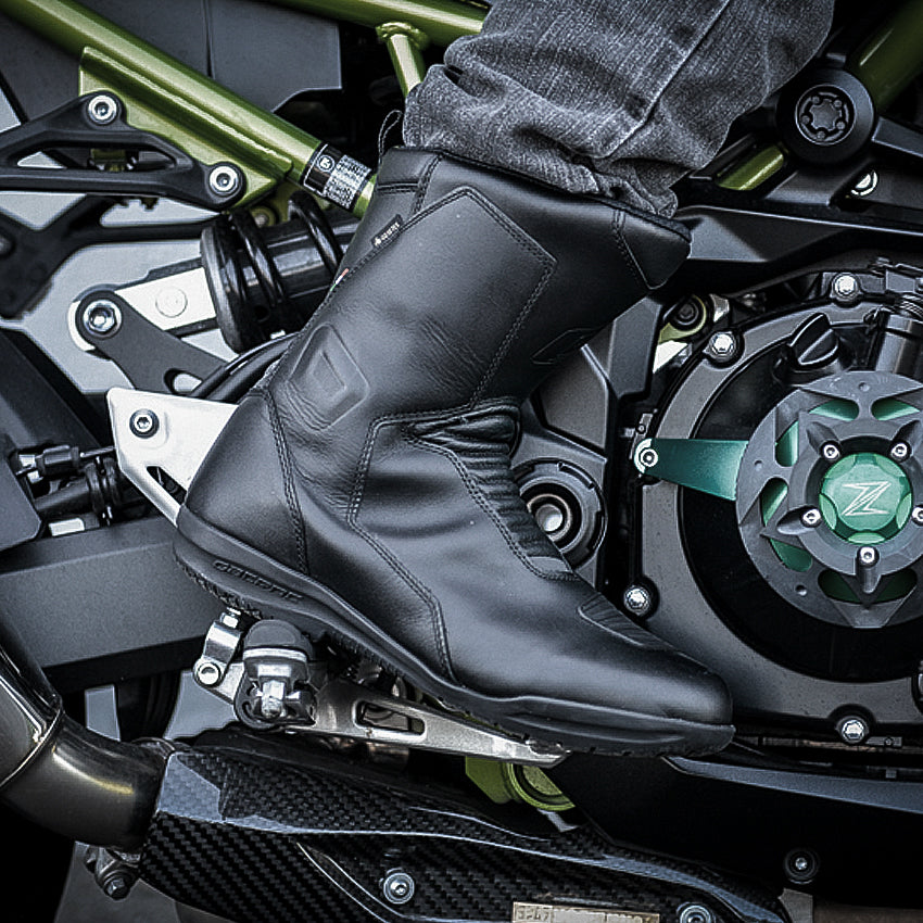 バイク ブーツ ツーリング ライディング 防水 ショート丈 アンクル丈