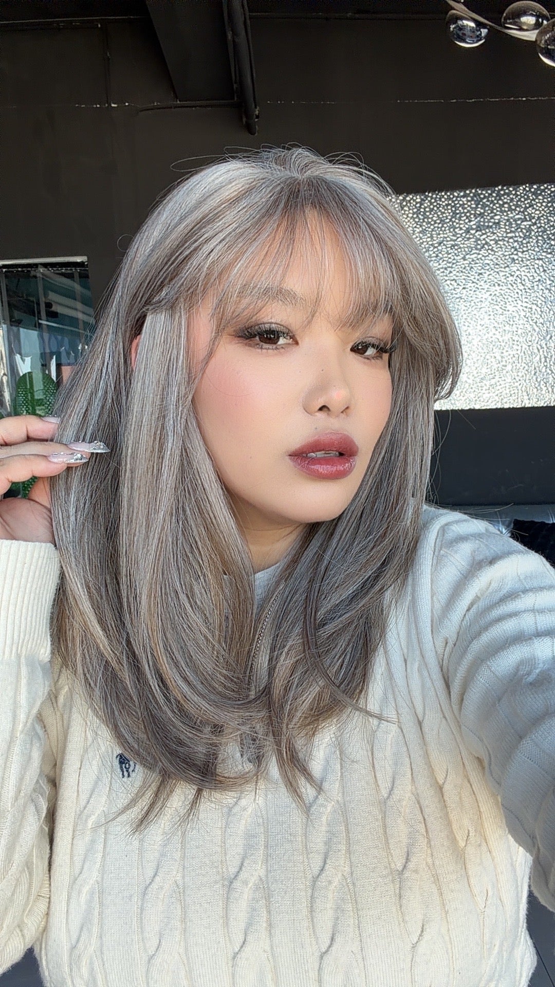 JBEXTENSION 20 Inches Scalpiana Camel Highlight Wolf Cut 3.5X4