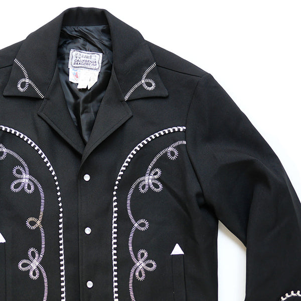 H BAR C 1940s スポーツジャケット グレーストライプ LARGE ヴィンテージ