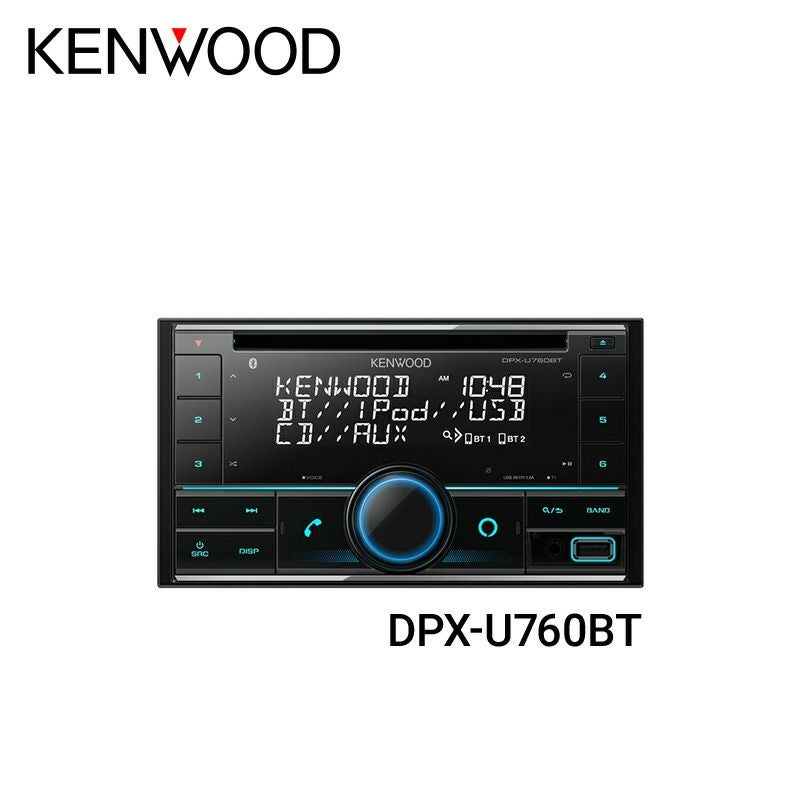 2DIN CD/USB/iPod/Bluetoothレシーバー DPX-U760BT Amazon Alexa搭載